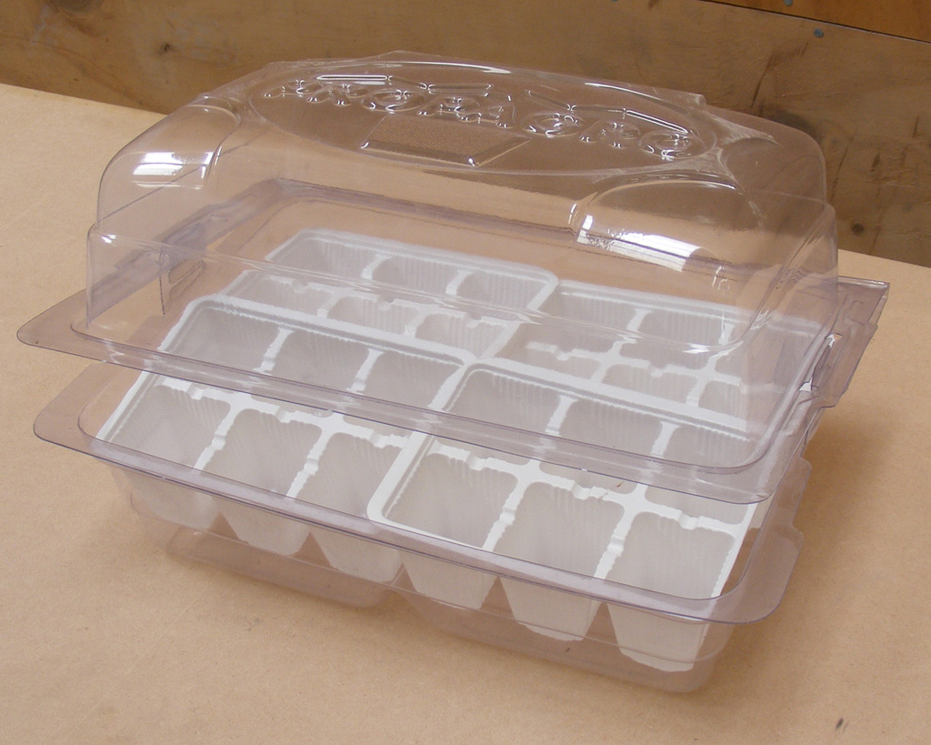 The Propagro plastic seed propagator