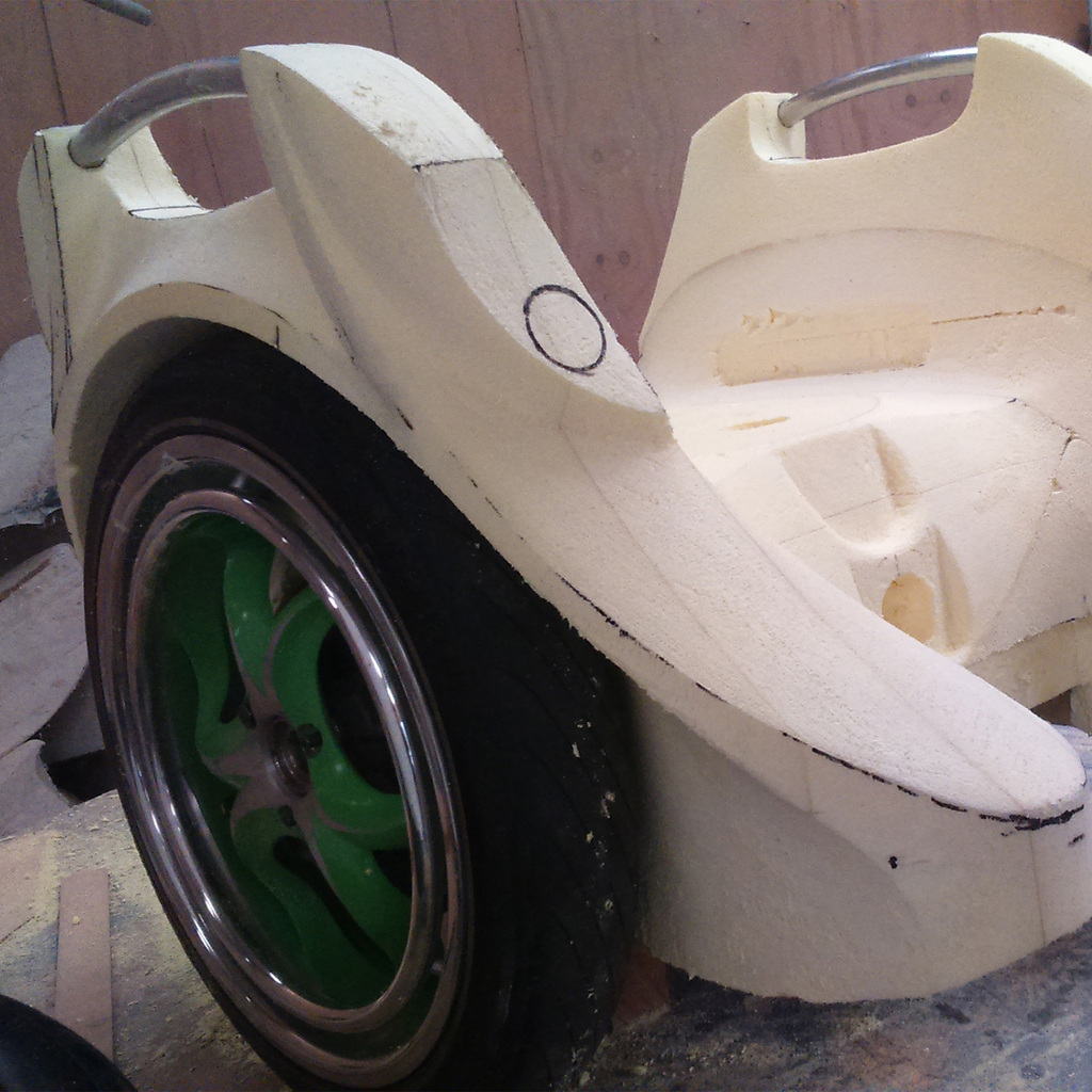 Early shaping of the original Ogo body