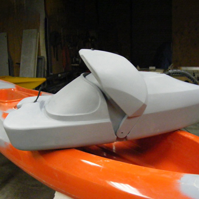 Early prototype of the Chill Pod